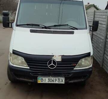 Білий Мерседес Sprinter, об'ємом двигуна 2.2 л та пробігом 484 тис. км за 4700 $, фото 1 на Automoto.ua