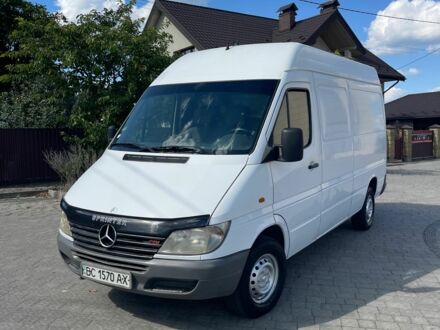 Белый Мерседес Sprinter, объемом двигателя 2.2 л и пробегом 600 тыс. км за 5770 $, фото 1 на Automoto.ua