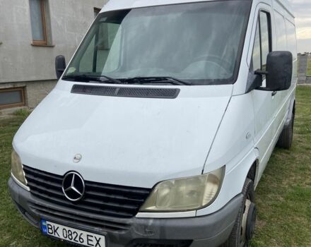 Мерседес Sprinter 2001 у Сарнах на Automoto.ua Білий Мерседес Sprinter, об'ємом двигуна 2.2 л та пробігом 450 тис. км за 7400 $, фото 1 на Automoto.ua