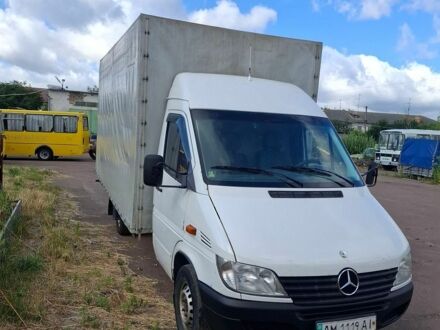 Білий Мерседес Sprinter, об'ємом двигуна 2.2 л та пробігом 250 тис. км за 9000 $, фото 1 на Automoto.ua