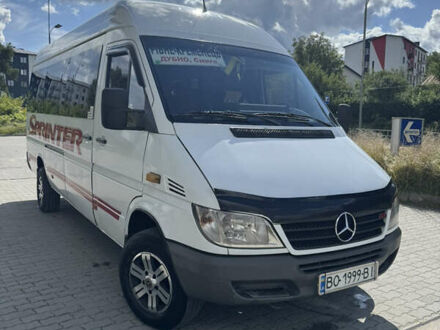 Белый Мерседес Sprinter, объемом двигателя 2.15 л и пробегом 850 тыс. км за 16100 $, фото 1 на Automoto.ua