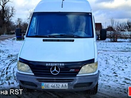 Белый Мерседес Sprinter, объемом двигателя 2.2 л и пробегом 0 тыс. км за 5700 $, фото 1 на Automoto.ua