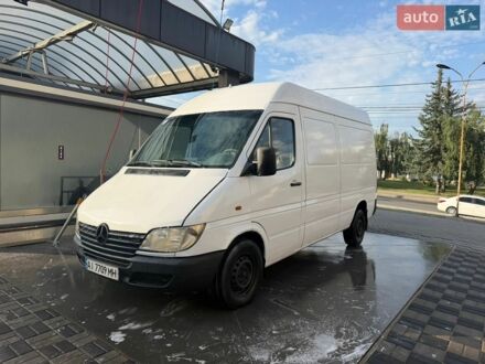Белый Мерседес Sprinter, объемом двигателя 2.15 л и пробегом 620 тыс. км за 5900 $, фото 1 на Automoto.ua