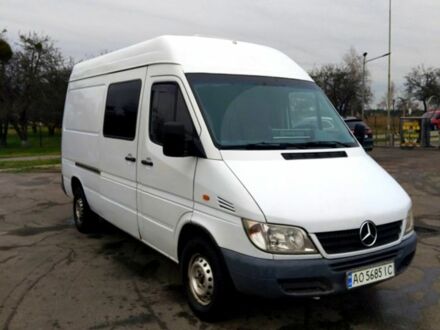 Белый Мерседес Sprinter, объемом двигателя 2.1 л и пробегом 620 тыс. км за 6700 $, фото 1 на Automoto.ua