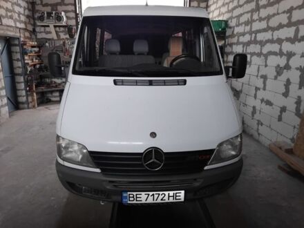 Мерседес Sprinter 2001 у Первомайськ на Automoto.ua Білий Мерседес Sprinter, об'ємом двигуна 2.1 л та пробігом 256 тис. км за 8000 $, фото 1 на Automoto.ua