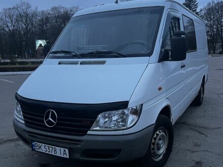 Мерседес Sprinter 2001 у Глобино на Automoto.ua Білий Мерседес Sprinter, об'ємом двигуна 2.2 л та пробігом 676 тис. км за 6300 $, фото 1 на Automoto.ua