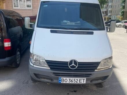 Белый Мерседес Sprinter, объемом двигателя 2.15 л и пробегом 55 тыс. км за 4000 $, фото 1 на Automoto.ua