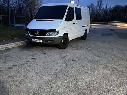 Мерседес Sprinter 2002 в Киеве на Automoto.ua Белый Мерседес Sprinter, объемом двигателя 2.2 л и пробегом 480 тыс. км за 6200 $, фото 1 на Automoto.ua