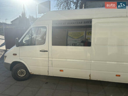 Мерседес Sprinter 2002 у Львові на Automoto.ua Білий Мерседес Sprinter, об'ємом двигуна 2.2 л та пробігом 800 тис. км за 5700 $, фото 1 на Automoto.ua