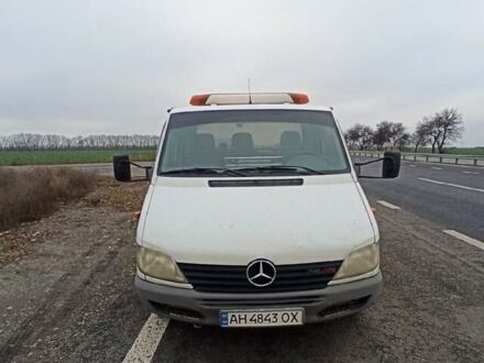 Белый Мерседес Sprinter, объемом двигателя 2.15 л и пробегом 370 тыс. км за 15500 $, фото 1 на Automoto.ua