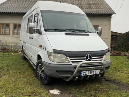 Мерседес Sprinter 2002 в Кельменцах на Automoto.ua Белый Мерседес Sprinter, объемом двигателя 2.15 л и пробегом 313 тыс. км за 9200 $, фото 1 на Automoto.ua