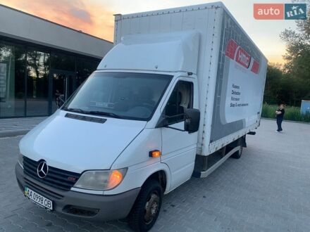Белый Мерседес Sprinter, объемом двигателя 2.69 л и пробегом 500 тыс. км за 8500 $, фото 1 на Automoto.ua
