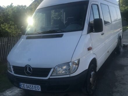 Мерседес Sprinter 2002 в Глубокой на Automoto.ua Белый Мерседес Sprinter, объемом двигателя 2.7 л и пробегом 409 тыс. км за 9999 $, фото 1 на Automoto.ua