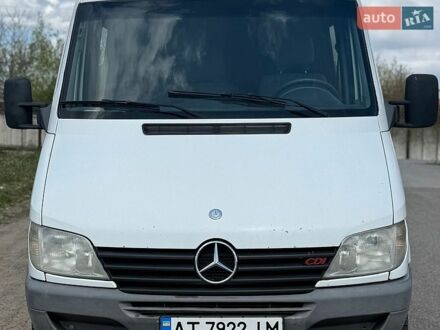 Білий Мерседес Sprinter, об'ємом двигуна 2.15 л та пробігом 400 тис. км за 7700 $, фото 1 на Automoto.ua