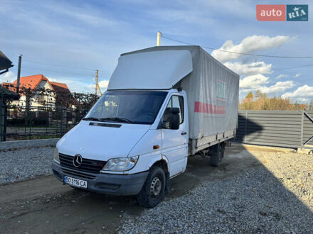 Белый Мерседес Sprinter, объемом двигателя 2.69 л и пробегом 560 тыс. км за 8900 $, фото 1 на Automoto.ua