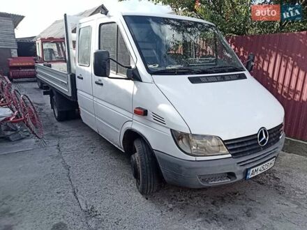 Мерседес Sprinter 2002 у Любаре на Automoto.ua Білий Мерседес Sprinter, об'ємом двигуна 2.2 л та пробігом 880 тис. км за 13500 $, фото 1 на Automoto.ua