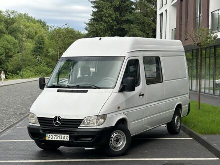 Мерседес Sprinter 2002 у Сваляве на Automoto.ua Білий Мерседес Sprinter, об'ємом двигуна 2.2 л та пробігом 450 тис. км за 6200 $, фото 1 на Automoto.ua