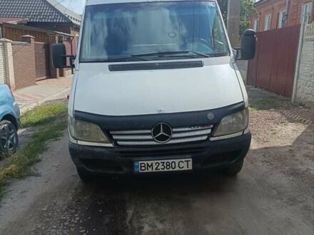 Мерседес Sprinter 2002 у Сумах на Automoto.ua Білий Мерседес Sprinter, об'ємом двигуна 2.69 л та пробігом 100 тис. км за 8000 $, фото 1 на Automoto.ua