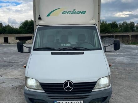 Білий Мерседес Sprinter, об'ємом двигуна 2.7 л та пробігом 173 тис. км за 12200 $, фото 1 на Automoto.ua