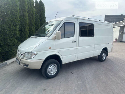 Белый Мерседес Sprinter, объемом двигателя 2.15 л и пробегом 200 тыс. км за 17800 $, фото 1 на Automoto.ua