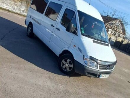 Белый Мерседес Sprinter, объемом двигателя 2.1 л и пробегом 600 тыс. км за 11000 $, фото 1 на Automoto.ua