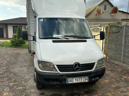 Белый Мерседес Sprinter, объемом двигателя 2.2 л и пробегом 10 тыс. км за 12000 $, фото 1 на Automoto.ua