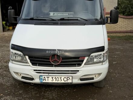 Белый Мерседес Sprinter, объемом двигателя 2.69 л и пробегом 600 тыс. км за 11300 $, фото 1 на Automoto.ua