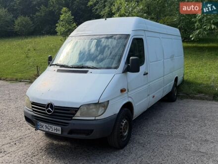 Білий Мерседес Sprinter, об'ємом двигуна 2.15 л та пробігом 9 тис. км за 6500 $, фото 1 на Automoto.ua
