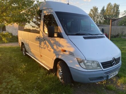 Белый Мерседес Sprinter, объемом двигателя 2.7 л и пробегом 700 тыс. км за 9300 $, фото 1 на Automoto.ua
