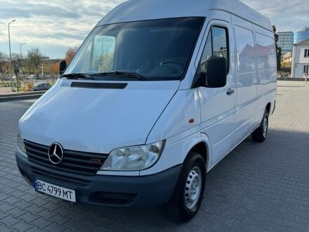 Білий Мерседес Sprinter, об'ємом двигуна 2.15 л та пробігом 603 тис. км за 7900 $, фото 1 на Automoto.ua