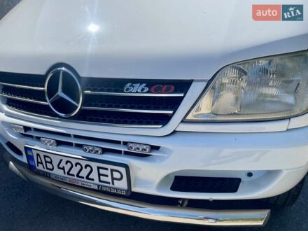 Мерседес Sprinter 2002 у Вінниці на Automoto.ua Білий Мерседес Sprinter, об'ємом двигуна 2.69 л та пробігом 468 тис. км за 16900 $, фото 1 на Automoto.ua