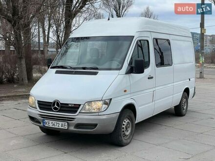 Белый Мерседес Sprinter, объемом двигателя 2.15 л и пробегом 560 тыс. км за 8500 $, фото 1 на Automoto.ua