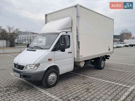 Білий Мерседес Sprinter, об'ємом двигуна 2.69 л та пробігом 381 тис. км за 14700 $, фото 1 на Automoto.ua
