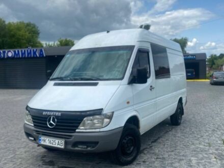 Мерседес Sprinter 2002 в Корце на Automoto.ua Белый Мерседес Sprinter, объемом двигателя 2.1 л и пробегом 1 тыс. км за 6500 $, фото 1 на Automoto.ua
