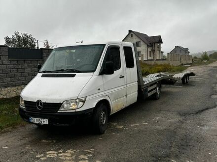 Белый Мерседес Sprinter, объемом двигателя 2.7 л и пробегом 850 тыс. км за 9500 $, фото 1 на Automoto.ua