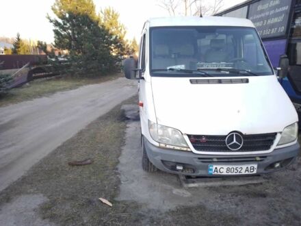 Мерседес Sprinter 2002 у Шацькі на Automoto.ua Білий Мерседес Sprinter, об'ємом двигуна 2.7 л та пробігом 675 тис. км за 7500 $, фото 1 на Automoto.ua
