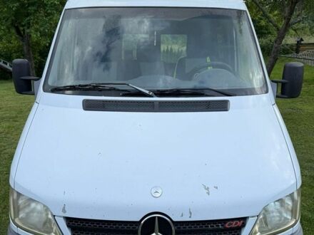 Білий Мерседес Sprinter, об'ємом двигуна 2.15 л та пробігом 193 тис. км за 9500 $, фото 1 на Automoto.ua