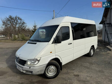 Мерседес Sprinter 2002 в Долине на Automoto.ua Белый Мерседес Sprinter, объемом двигателя 2.7 л и пробегом 593 тыс. км за 12500 $, фото 1 на Automoto.ua