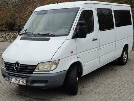 Мерседес Sprinter 2002 у Івано-Франківську на Automoto.ua Білий Мерседес Sprinter, об'ємом двигуна 2.15 л та пробігом 801 тис. км за 7200 $, фото 1 на Automoto.ua