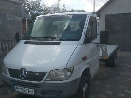 Білий Мерседес Sprinter, об'ємом двигуна 2.69 л та пробігом 560 тис. км за 15400 $, фото 1 на Automoto.ua