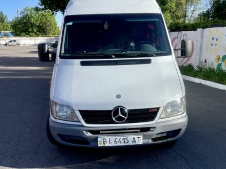 Белый Мерседес Sprinter, объемом двигателя 2.15 л и пробегом 523 тыс. км за 7700 $, фото 1 на Automoto.ua