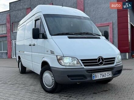 Белый Мерседес Sprinter, объемом двигателя 2.1 л и пробегом 536 тыс. км за 7400 $, фото 1 на Automoto.ua