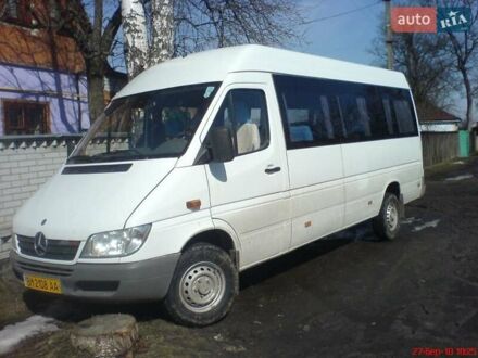 Мерседес Sprinter 2003 у Лебедине на Automoto.ua Білий Мерседес Sprinter, об'ємом двигуна 2.2 л та пробігом 750 тис. км за 9841 $, фото 1 на Automoto.ua