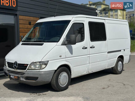 Белый Мерседес Sprinter, объемом двигателя 2.15 л и пробегом 550 тыс. км за 4600 $, фото 1 на Automoto.ua