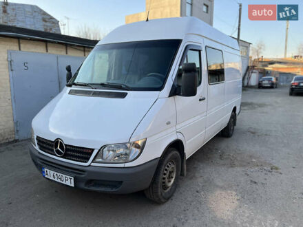 Мерседес Sprinter 2003 в Белой Церкве на Automoto.ua Белый Мерседес Sprinter, объемом двигателя 2.1 л и пробегом 312 тыс. км за 9200 $, фото 1 на Automoto.ua
