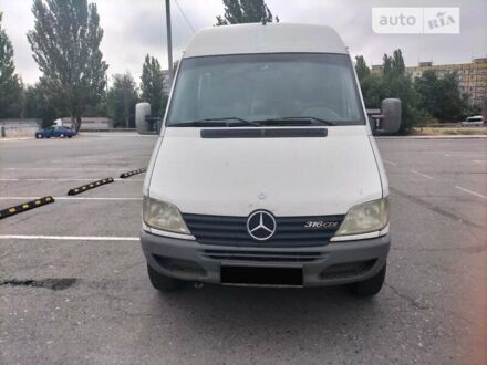 Білий Мерседес Sprinter, об'ємом двигуна 2.69 л та пробігом 950 тис. км за 13000 $, фото 1 на Automoto.ua