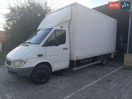 Мерседес Sprinter 2003 в Тернополе на Automoto.ua Белый Мерседес Sprinter, объемом двигателя 2.69 л и пробегом 489 тыс. км за 13400 $, фото 1 на Automoto.ua