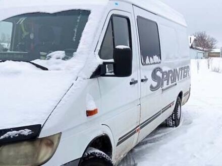 Білий Мерседес Sprinter, об'ємом двигуна 2.15 л та пробігом 170 тис. км за 7850 $, фото 1 на Automoto.ua