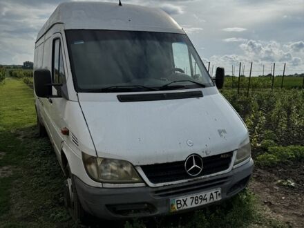 Мерседес Sprinter 2003 у Старокостянтинів на Automoto.ua Білий Мерседес Sprinter, об'ємом двигуна 2.7 л та пробігом 450 тис. км за 7700 $, фото 1 на Automoto.ua