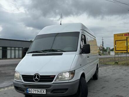 Белый Мерседес Sprinter, объемом двигателя 2.1 л и пробегом 48 тыс. км за 10000 $, фото 1 на Automoto.ua